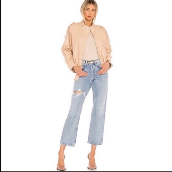 AGOLDE 90s loose distressed Jeans